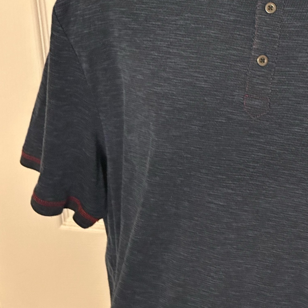 Men’s  nat nast polo golf shirt blue 2XL XXL vintage - Picture 4 of 6